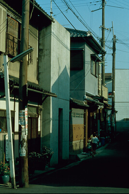 圖三：住吉的長屋，日本大阪，1975-1976，攝影：安藤忠雄